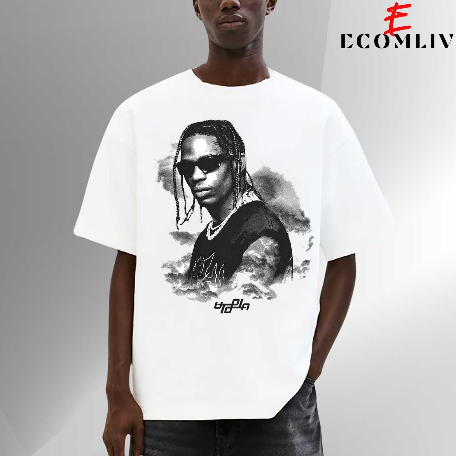 Travis Scott Streetwear Tee, Unisex Rap Star T Shirt, Concert Merch Apparel